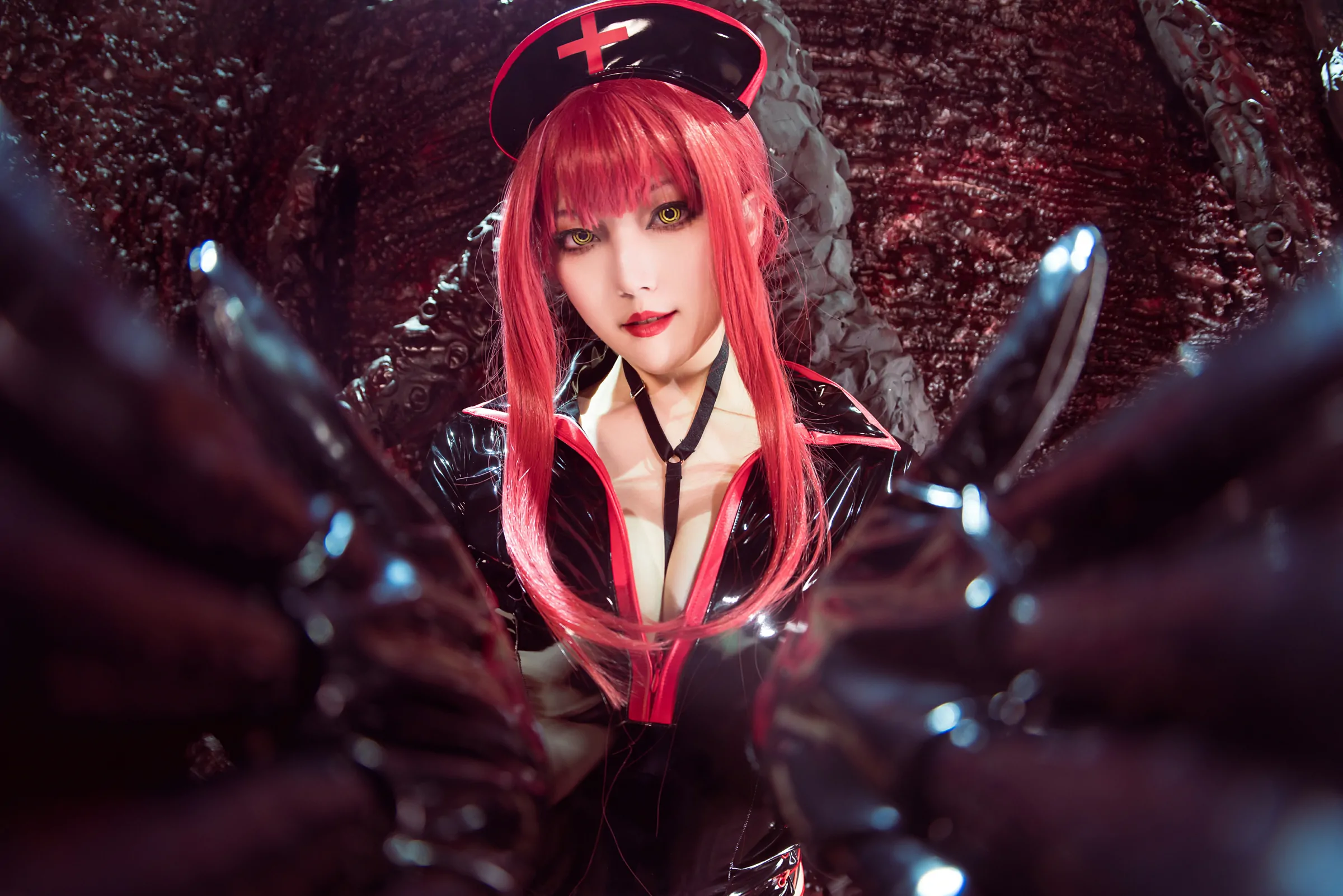 Natsuko夏夏子 – 玛奇玛护士 [73张]-渣男图社