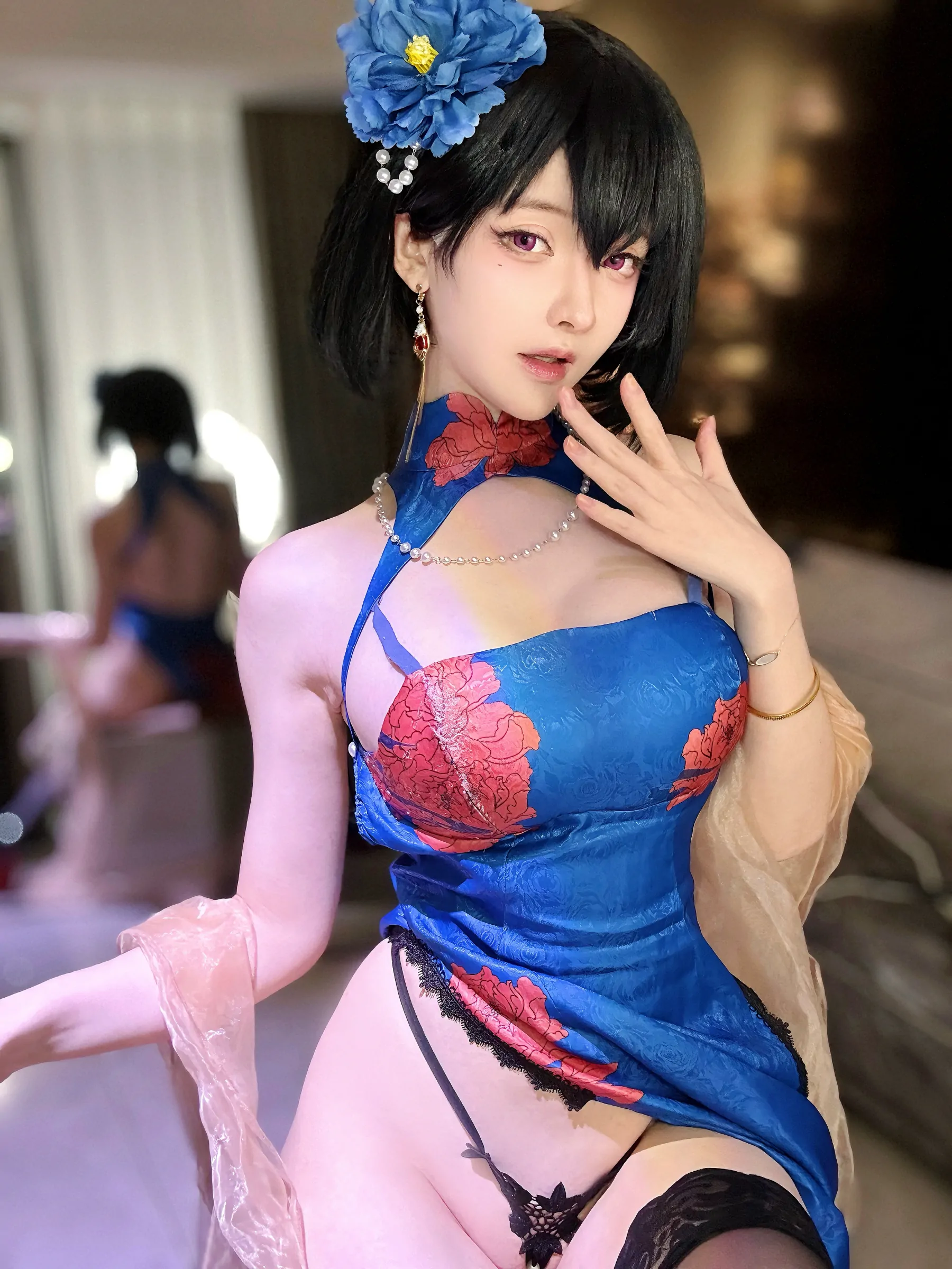 一小央泽 – 碧蓝航线-建武旗袍 [86张]-渣男图社