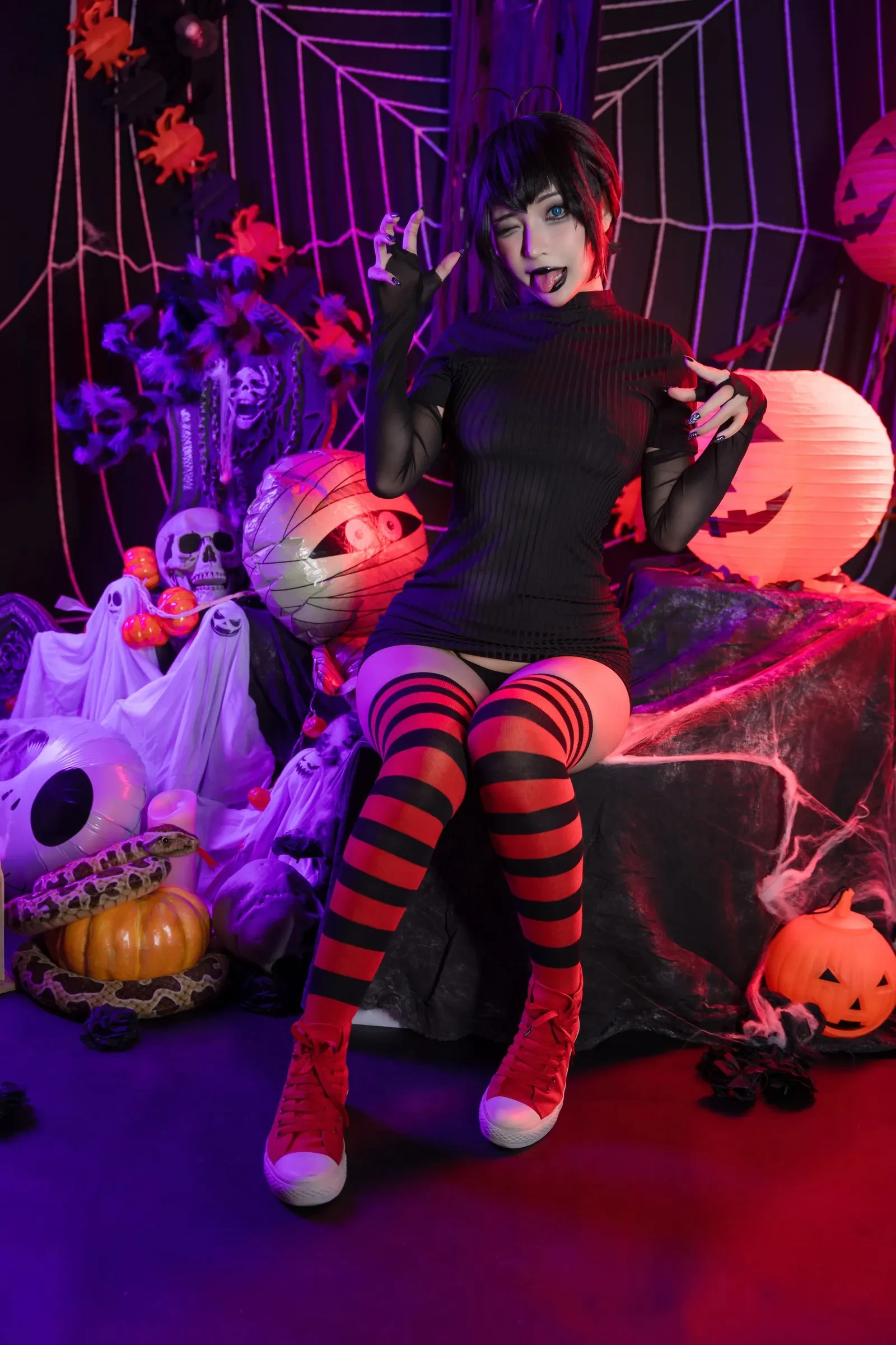 Umeko J – Mavis Halloween [34张]-渣男图社