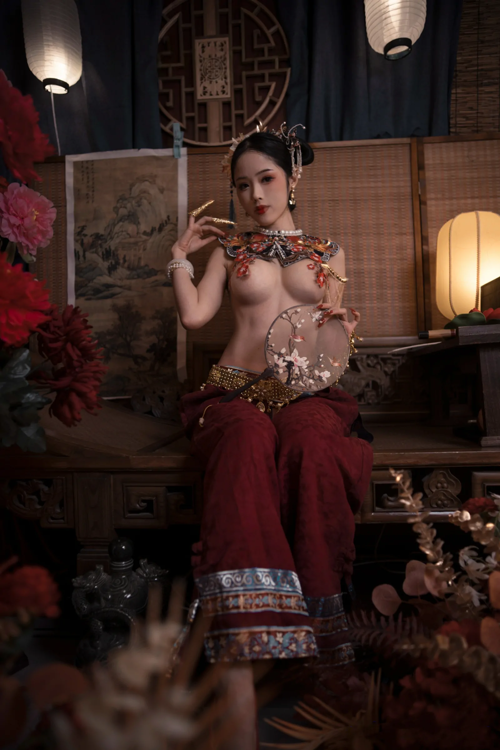 钛合金TiTi – 极品玉妃旗袍 [29张]-渣男图社
